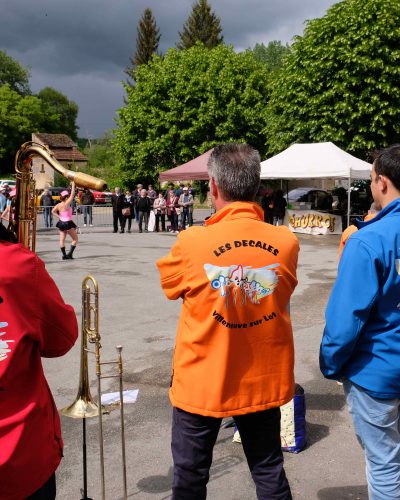 Groupe "Les Décalés" lors de la fête de Gavaudun