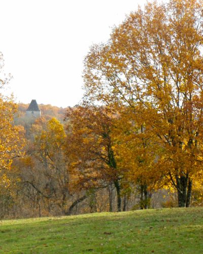 Vue automnale sur Laurenque