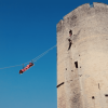 Entraînement du SMP 47 au château de Gavaudun