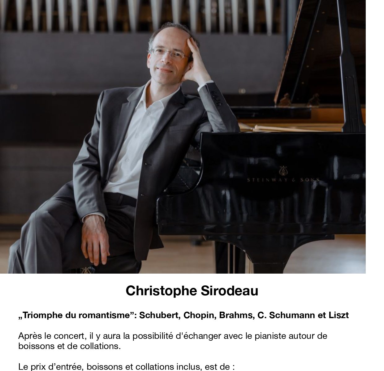 Récital de piano