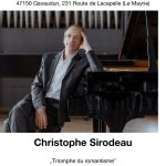 Récitals de piano à Gavaudun