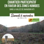 Chantier participatif en faveur des zones humides